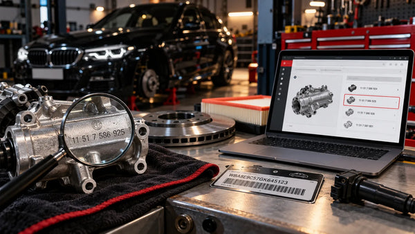How to Match OE Part Numbers Before Ordering Luxury Car Spare Parts Online