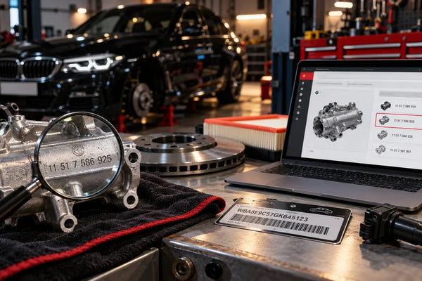 How to Match OE Part Numbers Before Ordering Luxury Car Spare Parts Online