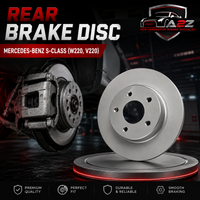 Rear Brake Disc Set A2204230212 A220423021264 Compatible With MERCEDES-BENZ S-CLASS (W220, V220)