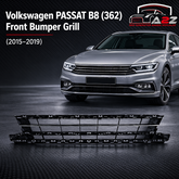 Front Bumper Grill 3G0853671 3G0853677A9B9 3G0853677A 3G0853677A9B9 Compatible With Volkswagen PASSAT B8 (362) Tag No.171