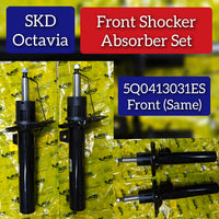Front Shock Absorber 5Q0413031ES 5Q0413031AJ 5Q0413031ER Compatible With AUDI A3 8V1 Q2 GAB Skoda Octavia (A7/A8), Superb (B8) Volkswagen Tiguan Passat
