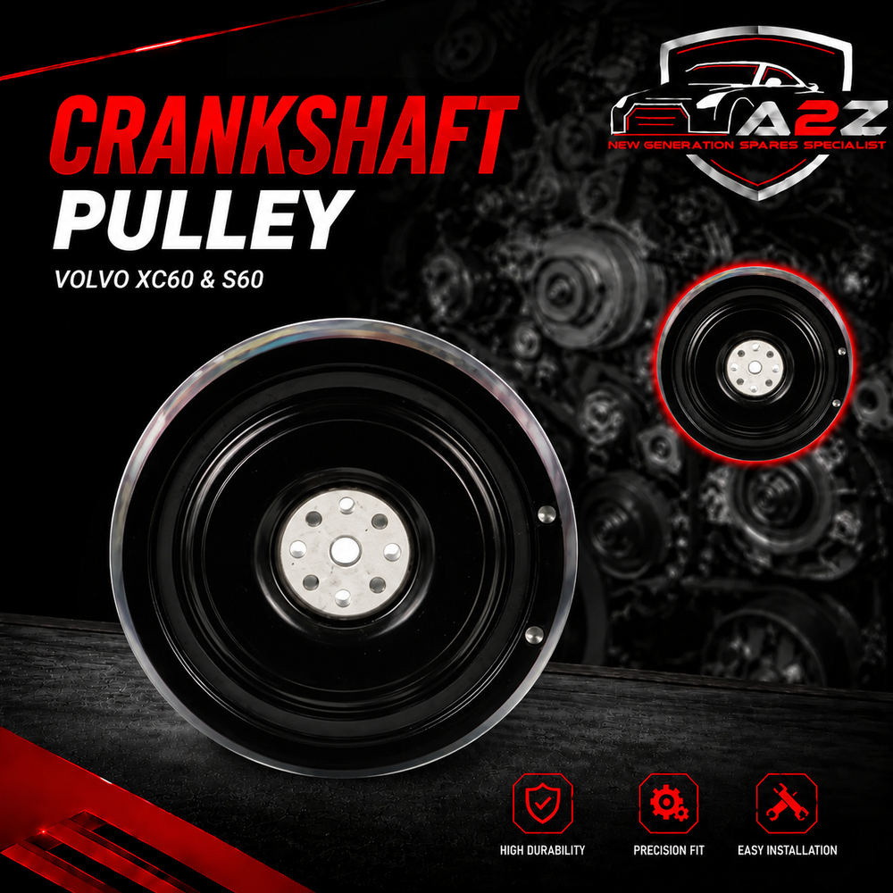 Crankshaft Pulley 31401195X Compatible With Volvo XC60 & S60 Tag-CP-17