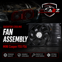 Radiator Cooling Fan Assembly 17427617607 Compatible With MINI Cooper F55 F56