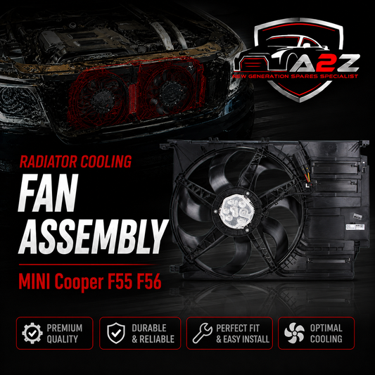 Radiator Cooling Fan Assembly 17427617607 Compatible With MINI Cooper F55 F56