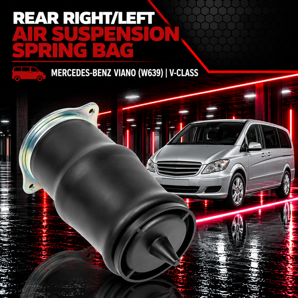 Rear Right/Left Air Suspension Spring Bag 6393280101 6393280201 6393280301 6933280101 Compatible With MERCEDES-BENZ VIANO (W639) | V-CLASS