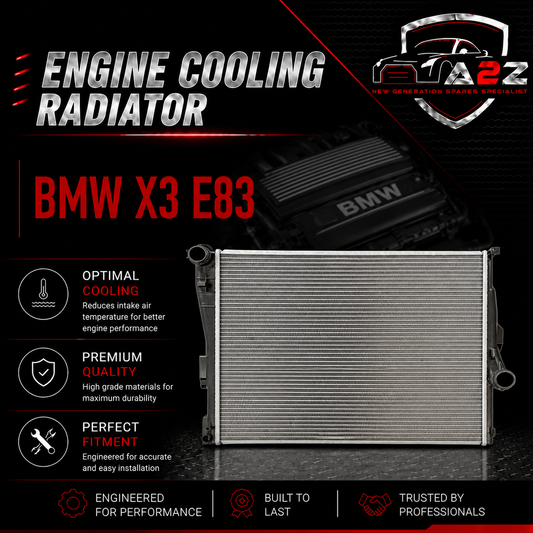 Engine Cooling Radiator 17113400013 Compatible With BMW X3 E83