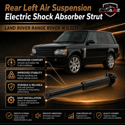 Rear Left Air Suspension Electric Shock Absorber Strut LR023580 LR020528 LR012998 LR012997 Compatible With LAND ROVER RANGE ROVER III (L322)