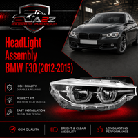 Complete Headlight Set Left 63117339389 & Right 63117339390 Compatible With BMW F30 2012-2015