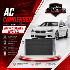 AC Condenser 64536805452 64539219843 64539350375 64539189238 Compatible with BMW 5 Series (F10) LCI & 6 Series (F12)