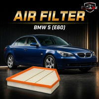 Air Filter 13717793647 & E727L & LX1261 Compatible With BMW 5 (E60)Tag 36