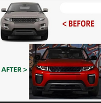 Conversion Kit Compatible With Land Range Rover RR EVOQUE 2010-2015 Upgrade Facelift Convert To 2017 EVOQUE Dynamic