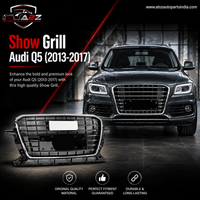 Show Grill Compatible With Audi Q5 (2013-2017) AMG Silver Chrome Tag No.147