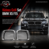 Kidney Grill Set 51137294485 (R.H / L.H = SAME) Compatible With BMW X5 F15 Tag 50