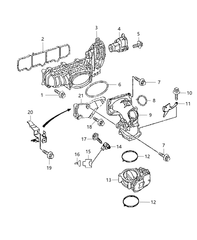 Valve Pipe Gasket EGR PACKING 898.190 68091813AA Compatible With Mercedes-Benz A-CLASS (W176) B-CLASS Sports Tourer (W246, W242) C-CLASS (W204, W205) CLA/CLS (C117, C218) E-CLASS (W212) GLA/GLE/GLC (X156, W166) M-CLASS (W166) V-CLASS (W447) | VALENTE