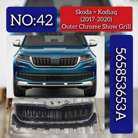 Outer Black Show Grill 565853653A 565853761 Compatible With Skoda Kodiaq (2017-2020) Tag No.42