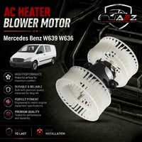 Interior Heater Blower Motor 0008357904 Compatible With Mercedes Benz W639 W636