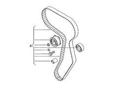 Timing Chain Kit CT1139K2 Compatible with Volkswagen Passat