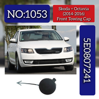 Front Towing Cap 5E0807241 Compatible With Skoda Octavia (2014-2016) Tag No.1053