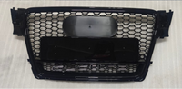 RS4 Quattro Black Honeycomb Show Grill Compatible With Audi = A4 (2009-11) Tag No.5