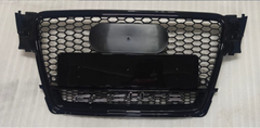 RS4 Quattro Black Honeycomb Show Grill Compatible With Audi = A4 (2009-11) Tag No.5