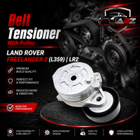 Belt Tensioner With Pulley LR003651 Compatible with LAND ROVER FREELANDER 2 (L359) | LR2 & RANGE ROVER EVOQUE (L538) & JAGUAR XE (X760) & XJ (X351) & XF I (X250)