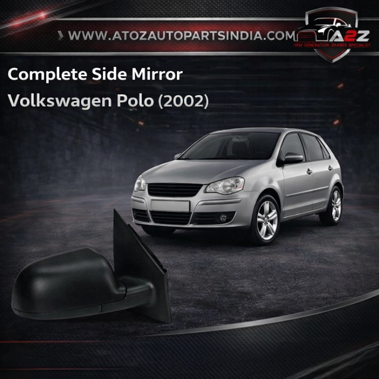 Side Mirror Manual Set Left 6Q1857507 & Right 6Q1857508 Compatible With Volkswagen Polo (2002)