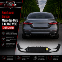 Rear Lower Upper Bumper 2138851801 A2138851801 Compatible With Mercedes-Benz E-CLASS W213 (2021-2024) Tag No.24