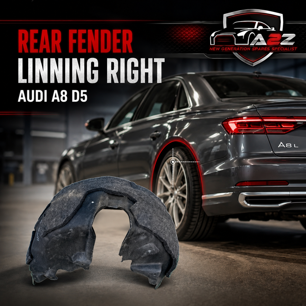 Rear Fender Linning Right 4H0810172D Compatible With Audi A8 D4