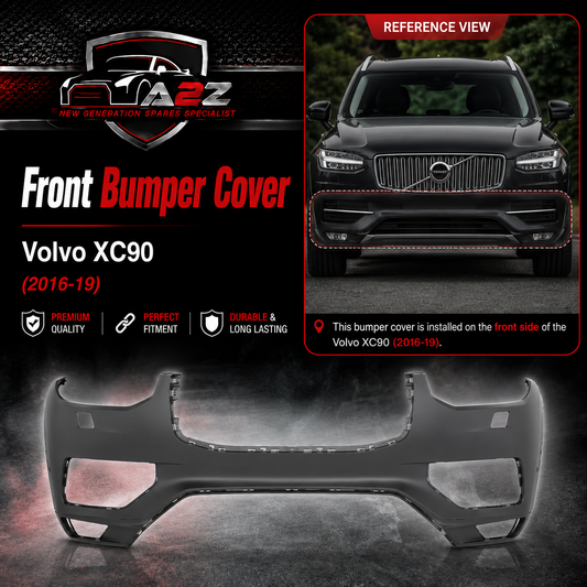 Front Bumper Cover 39799480 39841762 Compatible With Volvo XC90 (2016-19)