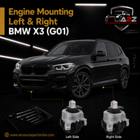 Engine Mounting Left 22118482771 Right 22118482772 Compatible With BMW X3 (G01)