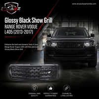 Glossy Black Show Grill LR052715 LR079131 Compatible With LAND ROVER RANGE ROVER VOGUE (L405) (2013-2017) Tag No.22