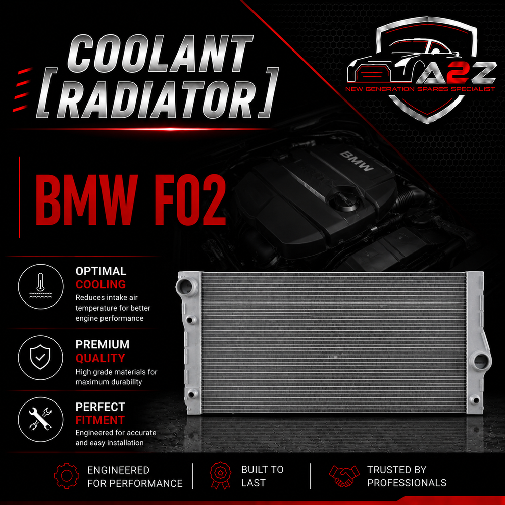 Engine Coolant Radiator 17117570096 Compatible With BMW F02