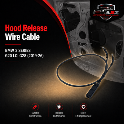 Hood Release Wire Cable 51237419390 Compitable With BMW 3 SERIES G20 LCI G28