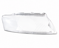 Front Headlight Glass Compatible with Audi A8 D3 (2004-09)