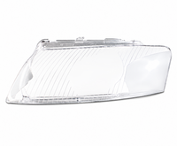 Front Headlight Glass Compatible with Audi A8 D3 (2004-09)