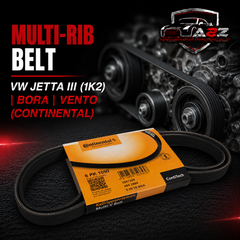 MULTI-RIB BELT 6PK1050 03G903137B Compatible With VW JETTA III (1K2) | BORA | VENTO (CONTINENTAL)