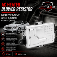 Blower Resister Motor A2128702110 Compatible With MERCEDES-BENZ & (W204) CLS (C218) E-CLASS (W212)