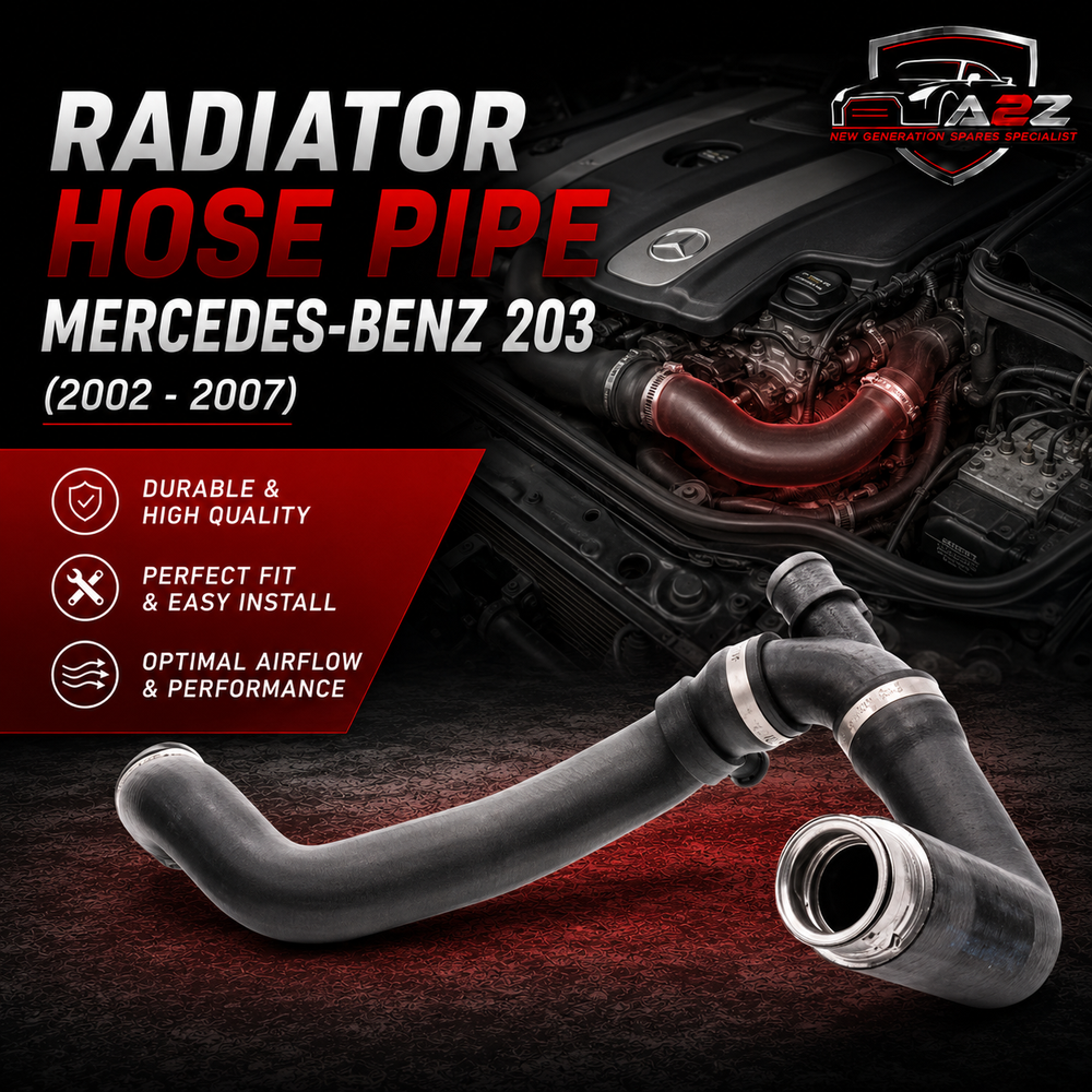 Radiator Hose Pipe 2035015582 Compatible with MERCEDES-BENZ C-CLASS W203 Tag-H-72