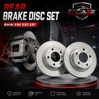 Rear Brake Disc Set 34216764651 Compatible With BMW E90 E93 E87