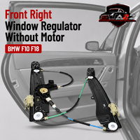Front Right Window Regulator Without Motor 51337182132 Compatible With BMW F10 F18