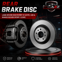 Rear Brake Disc Set SDB000646 Compatible With LAND ROVER DISCOVERY IV (L319) | LR4 & RANGE ROVER SPORT I (L320)