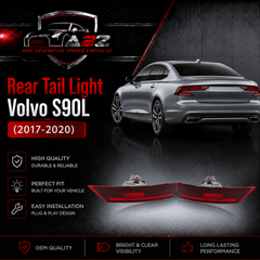 Rear Tail Light Left 31656777 & Right 31656780 Compatible With Volvo S90L (2017-2020)