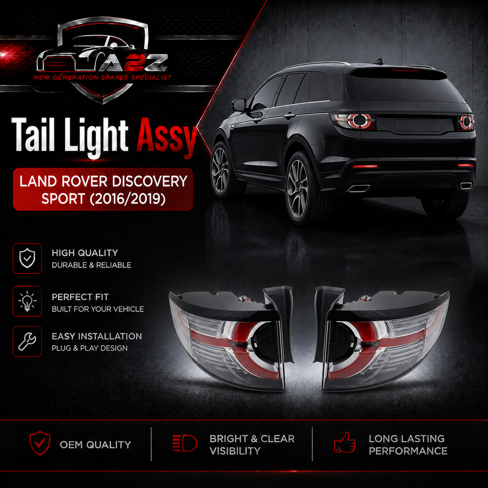 Tail Light Rear Lamp Compatible With LAND ROVER DISCOVERY SPORT (2016/2019) Tail Light Rear Lamp Left LR079580 & Right LR079576 Tag-TLR-08