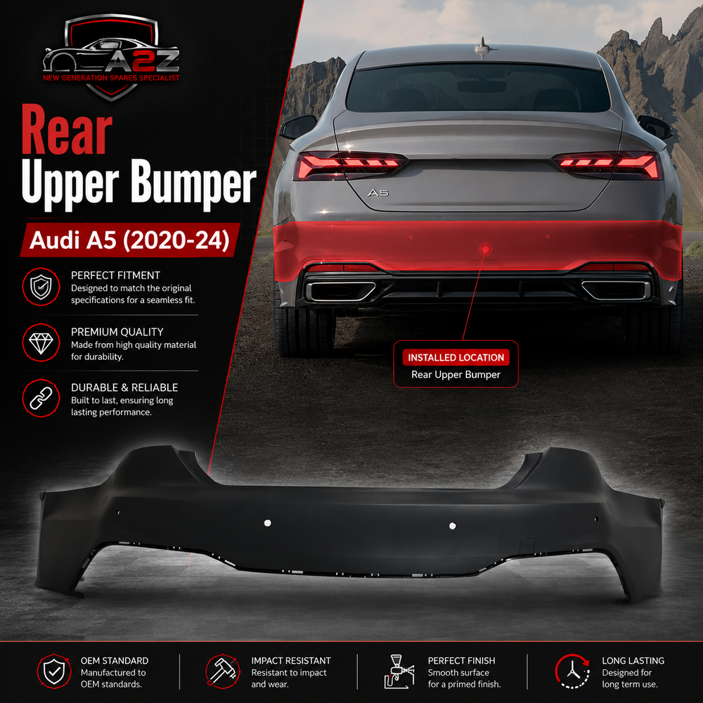 Rear Upper Bumper 8W6807067AF Compatible With Audi A5 (2020-24) Tag No.231