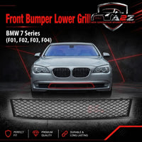 Front Middle Bumper Lower Center Mesh Bezel Grille 51117183870 Compatible With BMW 7 Series (F01, F02, F03, F04) Tag-BG-58