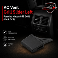 Ac Vent Grille Slider Left 95B819701 & Right 95B819702 & Center 95B819110 Compatible With Porsche Macan 95B 2016 (Pack Of 1)