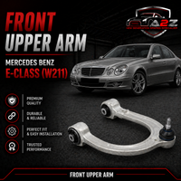 Front Upper Arms Left 2113305507 A2113305507 Right 2113305707 Compatible With Mercedes Benz E-CLASS (W211)
