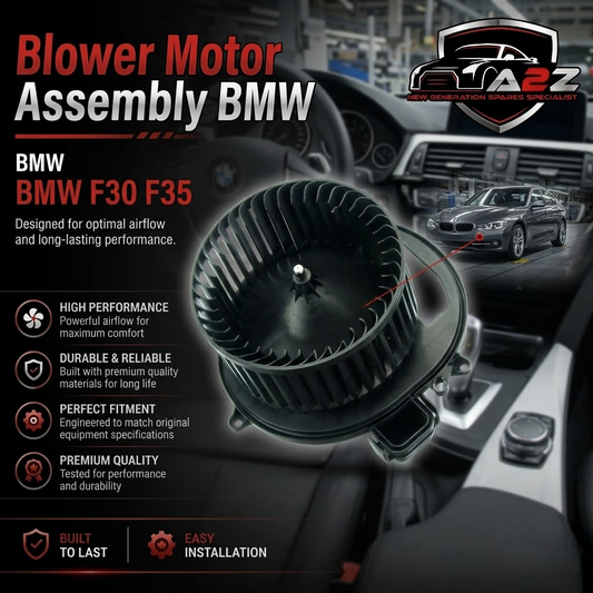 Blower Motor Assembly 64119350395 Compatible With BMW F30 F35