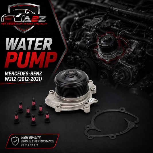 Water Pump WPS3072 A6422002001 Compatible With MERCEDES-BENZ E-CLASS (W212), E-CLASS (W213), GL-CLASS (X166), GLE (W166), R-CLASS (W251, V251), S-CLASS (W222, V222, X222) (CONTINENTAL)