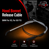 Hood Bonnet Release Cable 51237367536 Compatible With BMW For X5, For X6 F15
